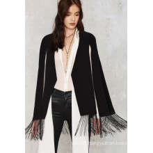 Fashion Office Fringe Women Cape